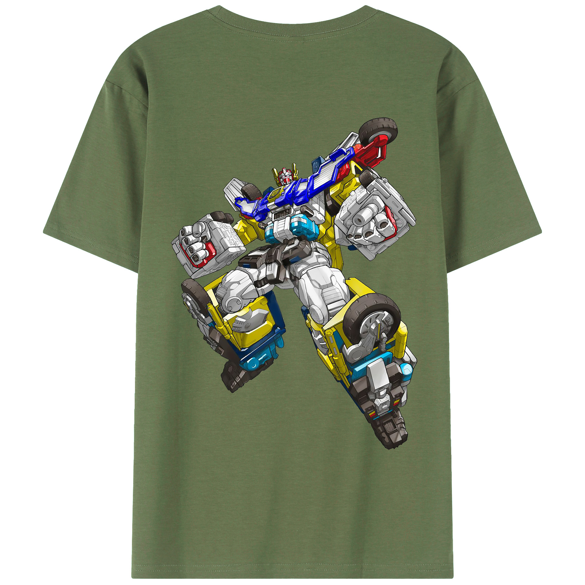 （画像用）  綿100％ メンズ半袖Tシャツ（バックプリント） 通気性